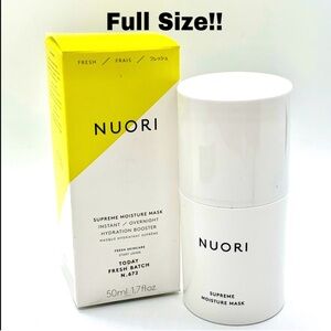Nuori Supreme Moisture Mask
NEW IN BOX